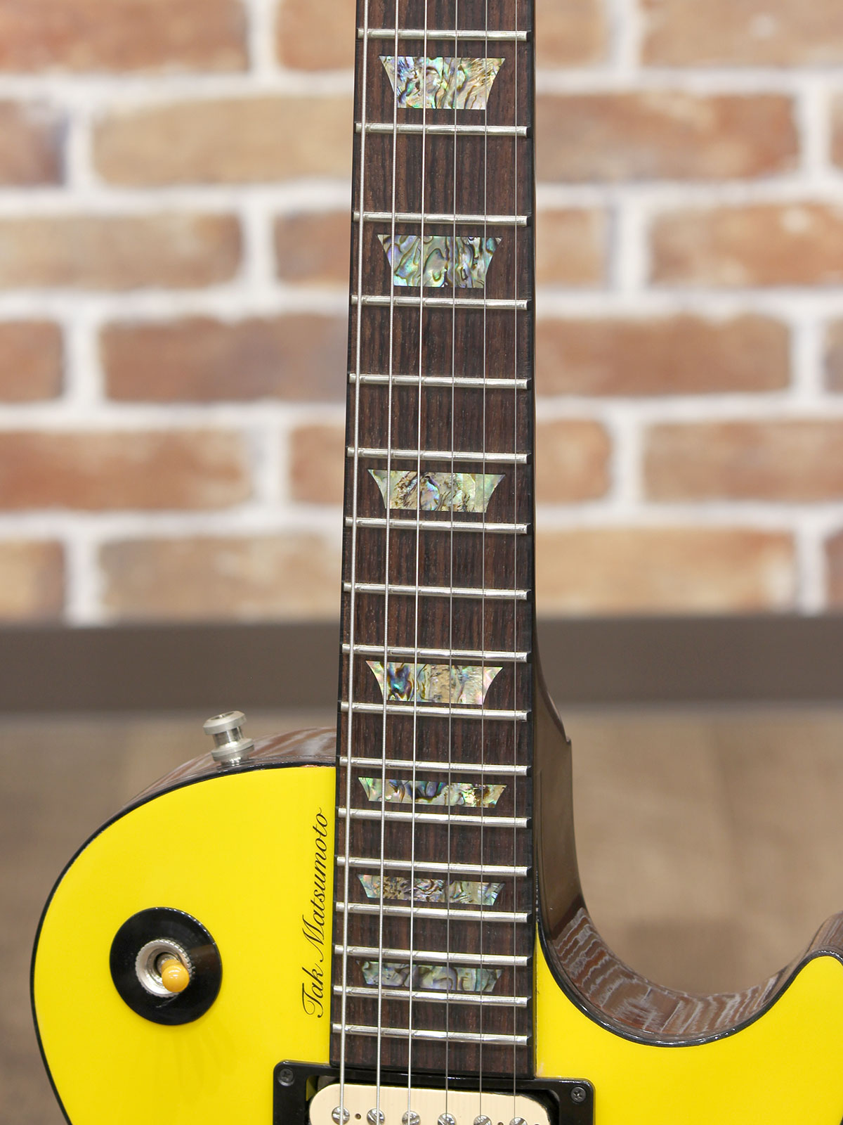 Gibson Custom Shop TAK Matsumoto Les Paul Standard 2018 Canary Yellow - 14.jpg