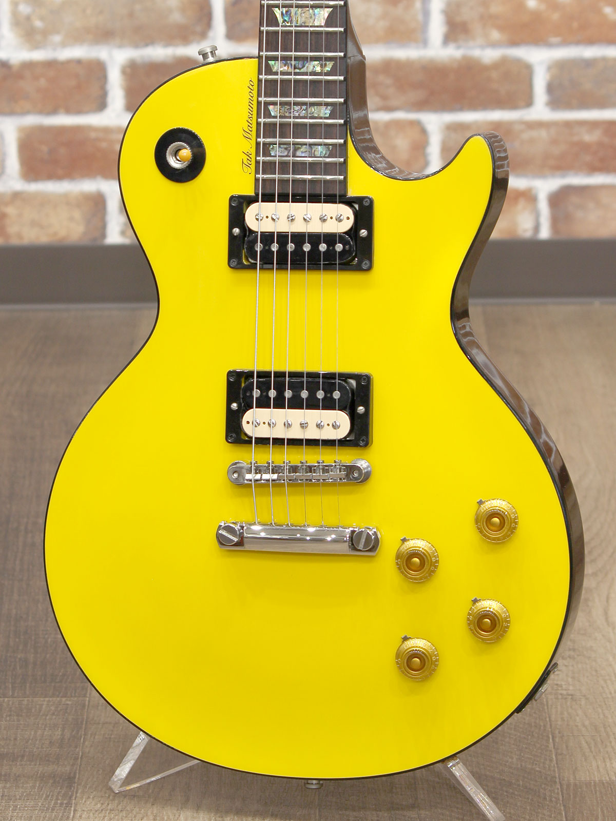 Gibson Custom Shop TAK Matsumoto Les Paul Standard 2018 Canary Yellow - 15.jpg