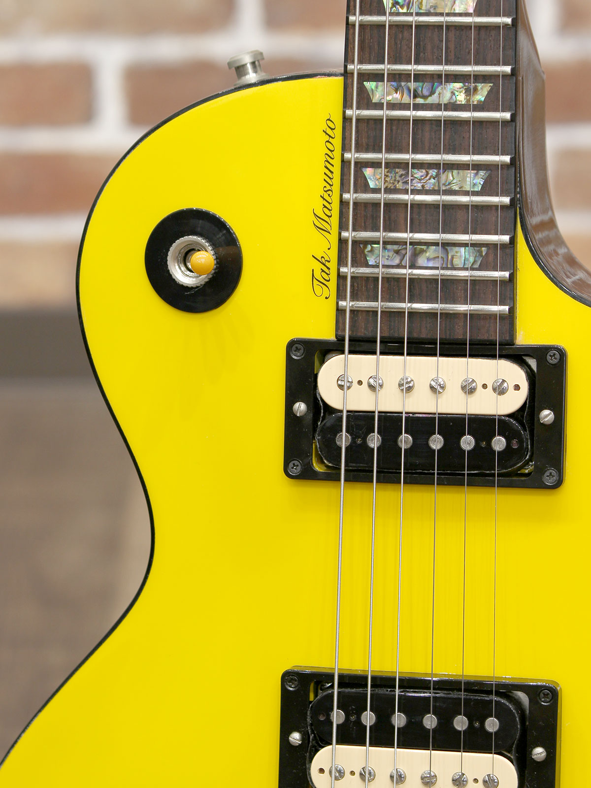 Gibson Custom Shop TAK Matsumoto Les Paul Standard 2018 Canary Yellow - 16.jpg